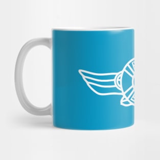 Bikini Bottom navy symbol - dark Mug